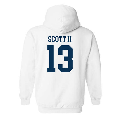 Saginaw Valley - NCAA Men's Basketball : Dontez Scott II - Hooded Sweatshirt-1