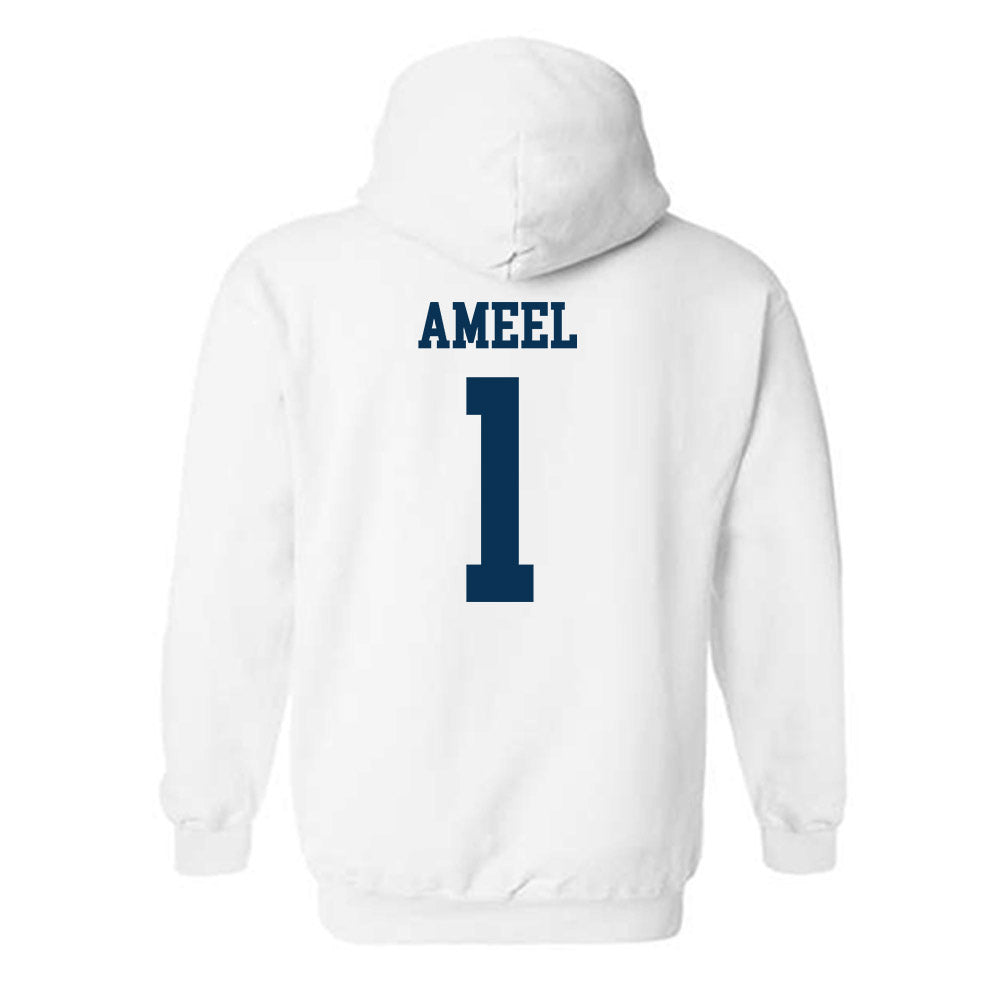 Saginaw Valley - NCAA Women's Volleyball : Trista Ameel - Hooded Sweatshirt-1