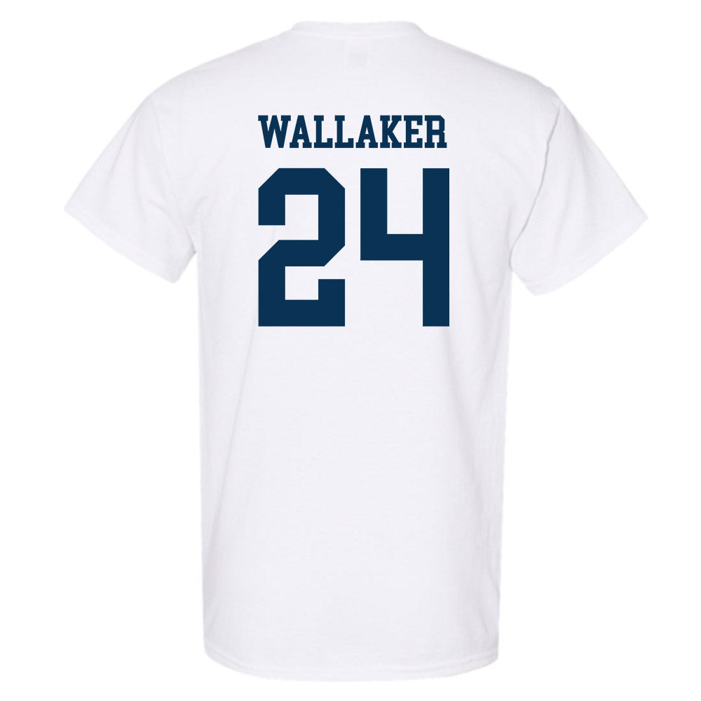 Saginaw Valley - NCAA Men's Basketball : cade wallaker - T-Shirt-1