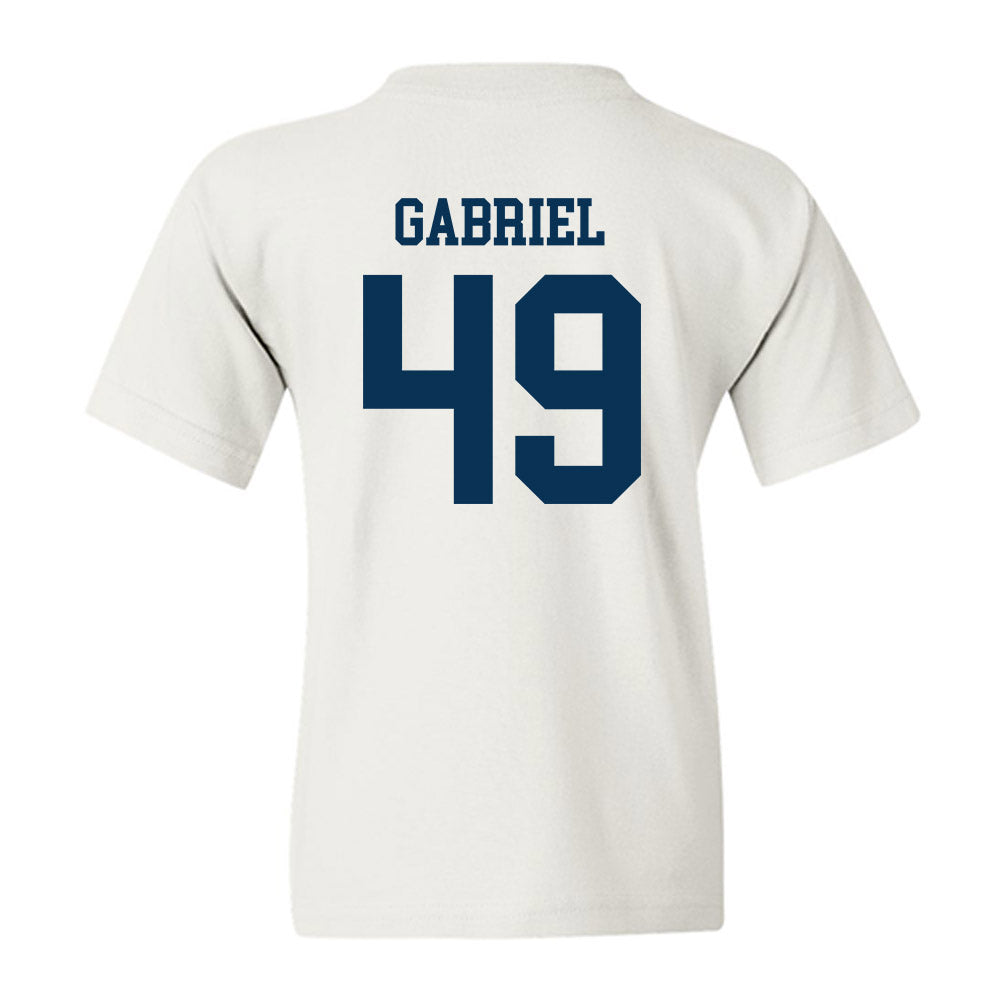 Saginaw Valley - NCAA Football : George Gabriel - Youth T-Shirt-1