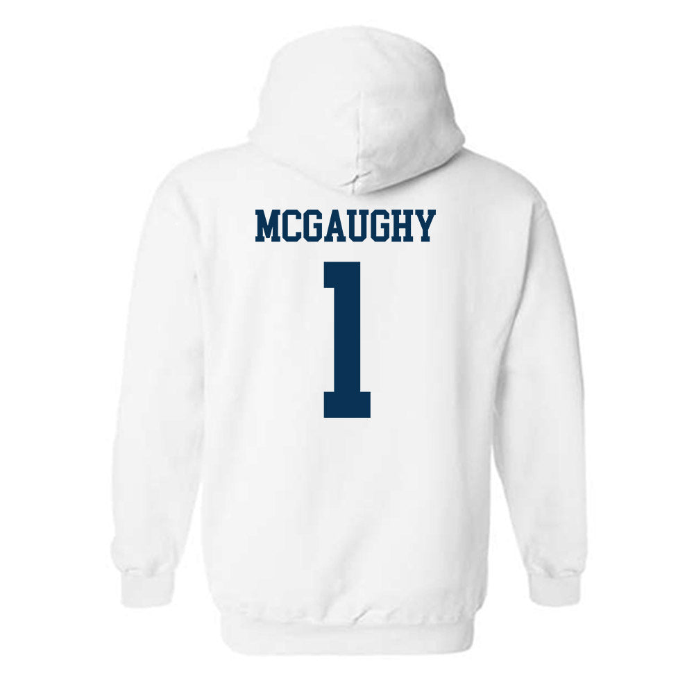 Saginaw Valley - NCAA Football : Jalen McGaughy - Hooded Sweatshirt-1