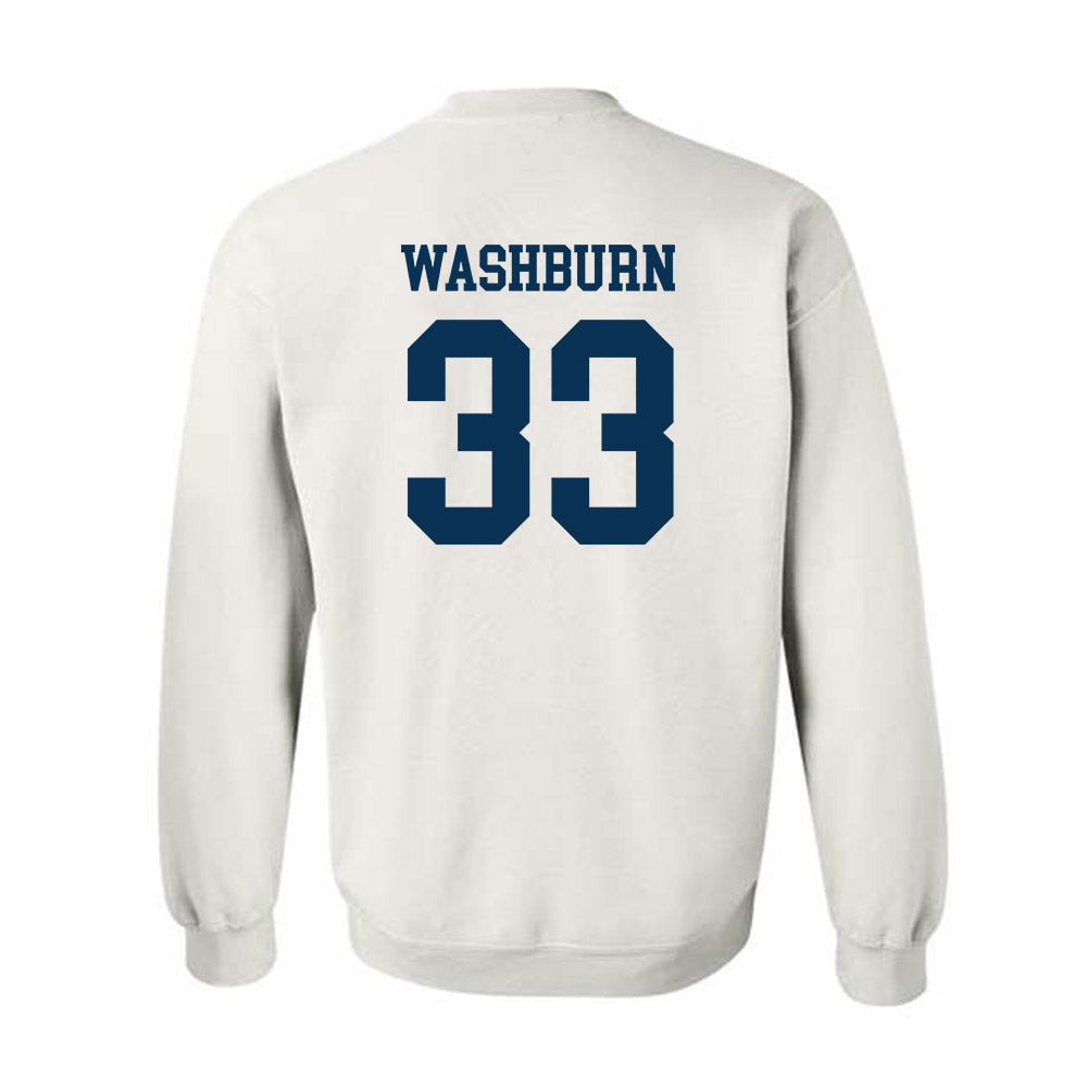 Saginaw Valley - NCAA Men's Basketball : Nathan Washburn - Crewneck Sweatshirt-1