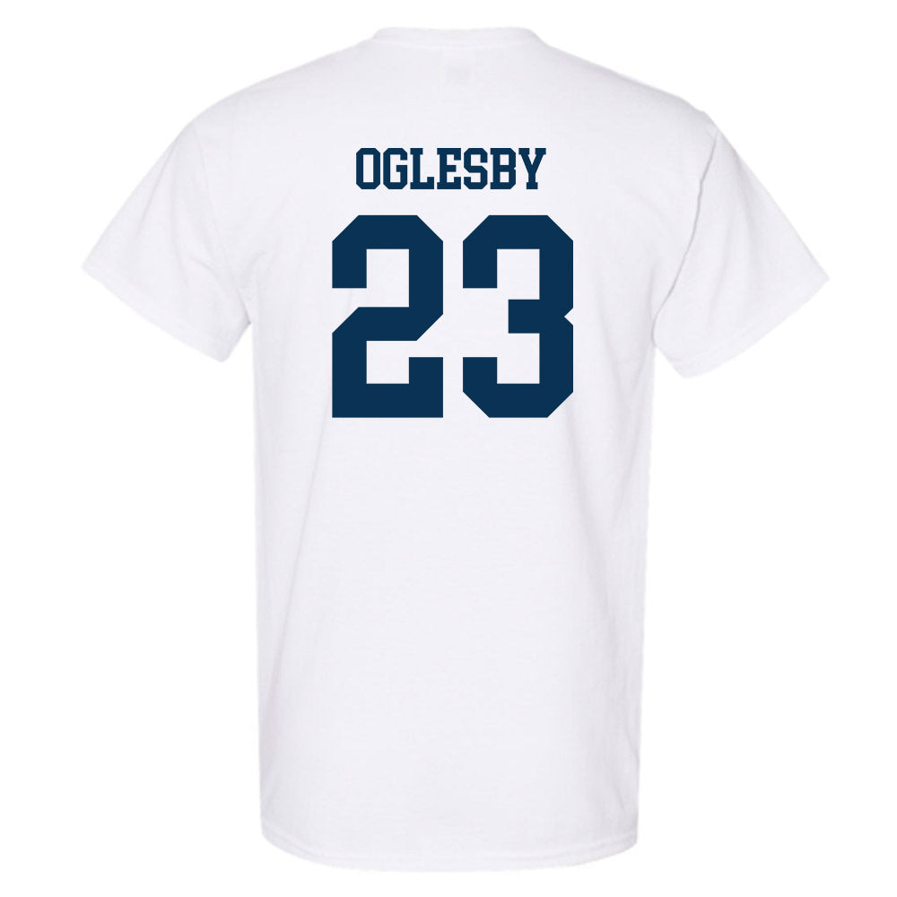 Saginaw Valley - NCAA Football : Jacobe Oglesby - T-Shirt-1