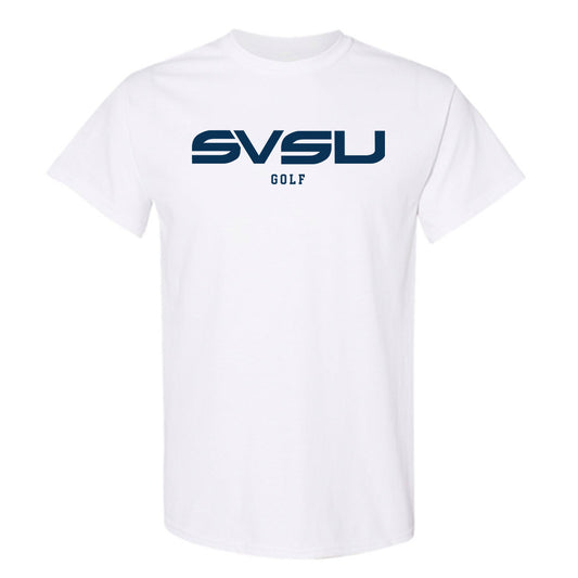 Saginaw Valley - NCAA Men's Golf : Bradly VanDamme - T-Shirt-0