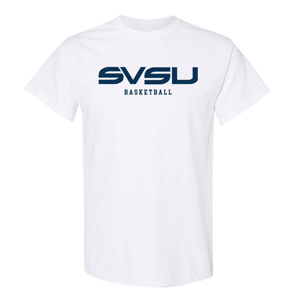 Saginaw Valley - NCAA Men's Basketball : Niko Newsome - T-Shirt-0