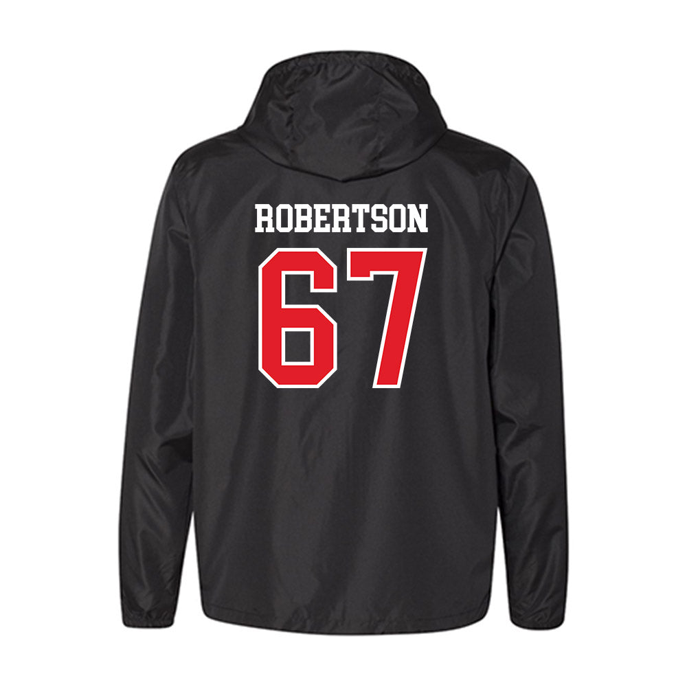 Saginaw Valley - NCAA Football : Paulie Robertson - Windbreaker-1