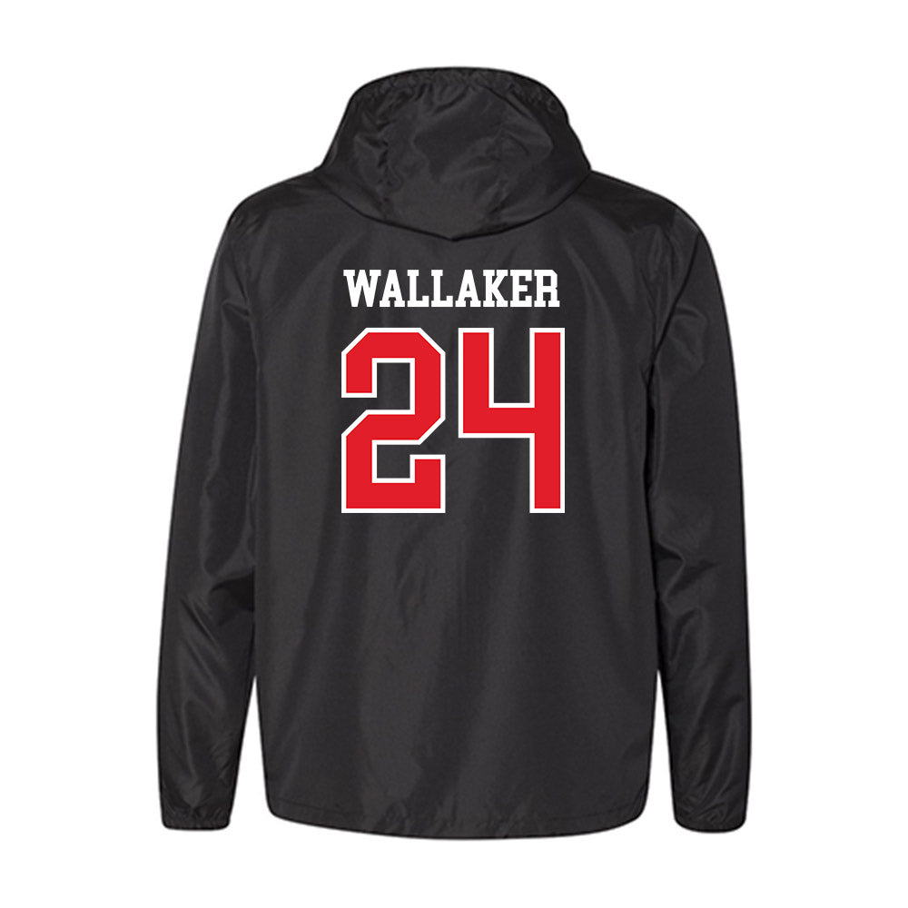 Saginaw Valley - NCAA Men's Basketball : cade wallaker - Windbreaker-1
