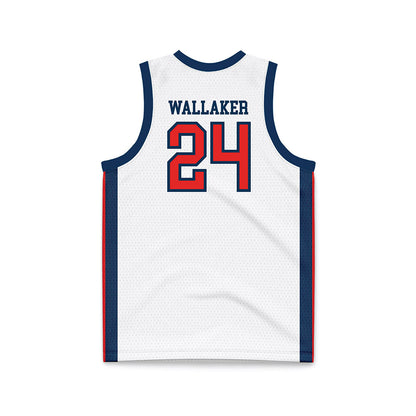Saginaw Valley - NCAA Men's Basketball : cade wallaker - Basketball Jersey-1