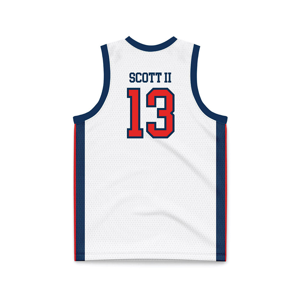 Saginaw Valley - NCAA Men's Basketball : Dontez Scott II - Basketball Jersey-1