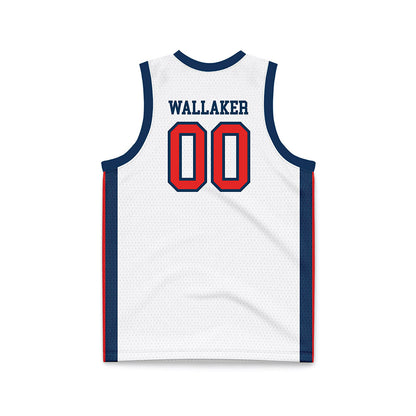 Saginaw Valley - NCAA Men's Basketball : cade wallaker - Basketball Jersey-1