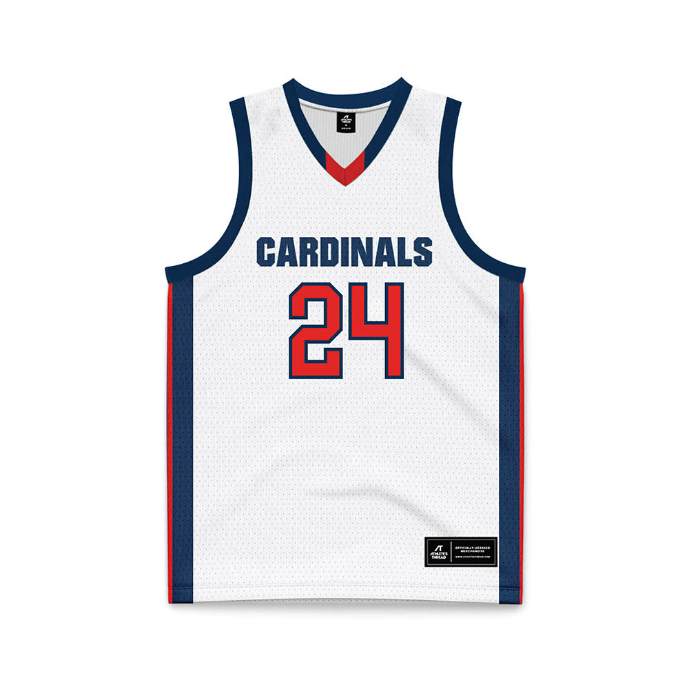 Saginaw Valley - NCAA Men's Basketball : cade wallaker - Basketball Jersey-0