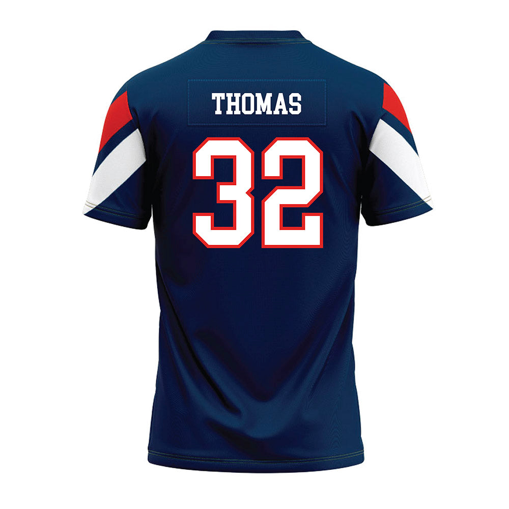 Saginaw Valley - NCAA Football : Jamil Thomas - Premium Football Jersey-1