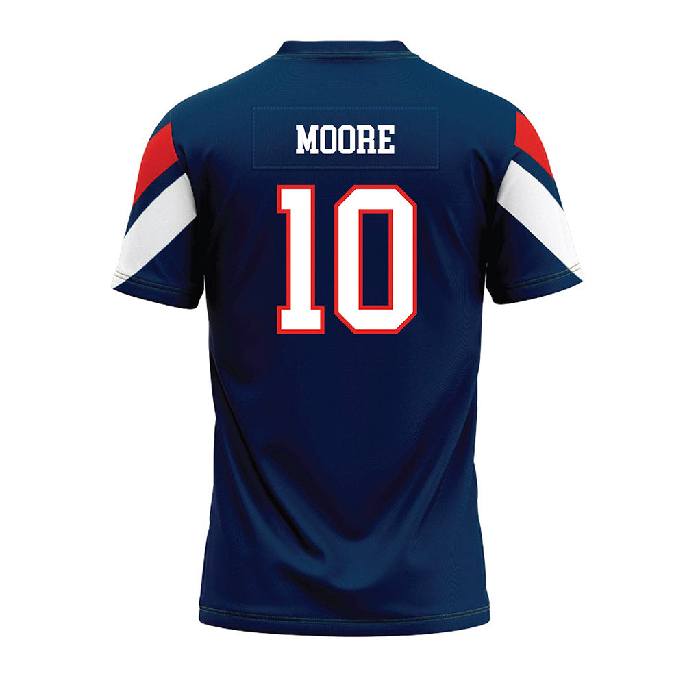 Saginaw Valley - NCAA Football : Jacob Moore - Premium Football Jersey-1