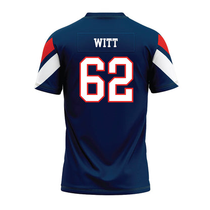 Saginaw Valley - NCAA Football : Trevor Witt - Premium Football Jersey-1