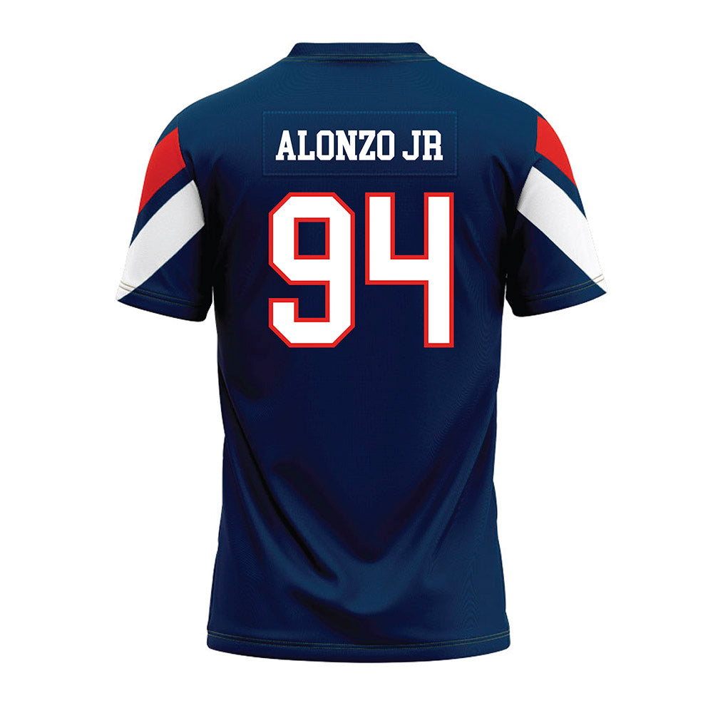 Saginaw Valley - NCAA Football : Timothy Alonzo Jr - Premium Football Jersey-1