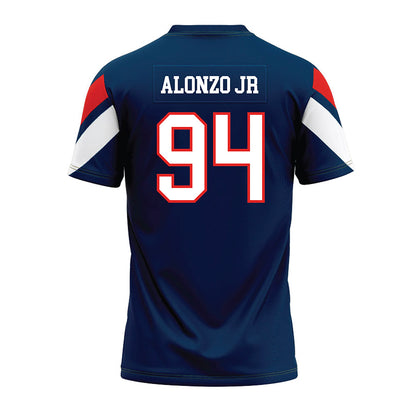 Saginaw Valley - NCAA Football : Timothy Alonzo Jr - Premium Football Jersey-1