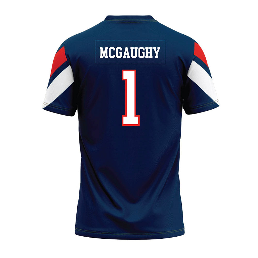 Saginaw Valley - NCAA Football : Jalen McGaughy - Premium Football Jersey-1