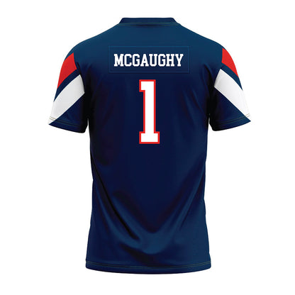 Saginaw Valley - NCAA Football : Jalen McGaughy - Premium Football Jersey-1