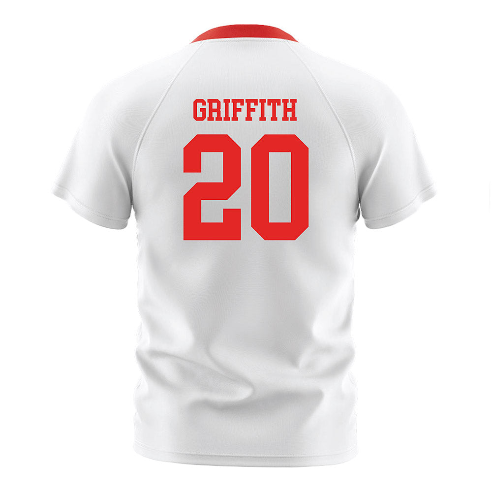 Saginaw Valley - NCAA Men's Soccer : Justin Griffith - Soccer Jersey-1