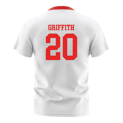 Saginaw Valley - NCAA Men's Soccer : Justin Griffith - Soccer Jersey-1