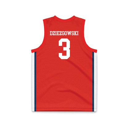 Saginaw Valley - NCAA Women's Basketball : Emma Dziezgowski - Basketball Jersey-1