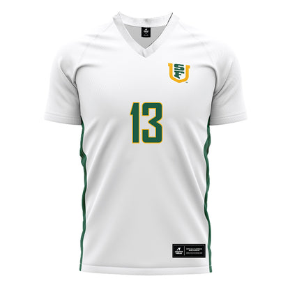 USFCA - NCAA Women's Soccer : Alyssa Jurado - White Soccer Jersey-0