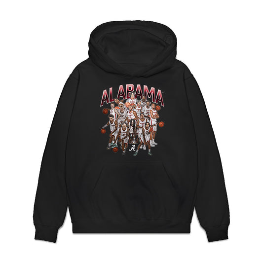 Alabama - NCAA Men's Basketball : - Premium Hooded Sweatshirt-0