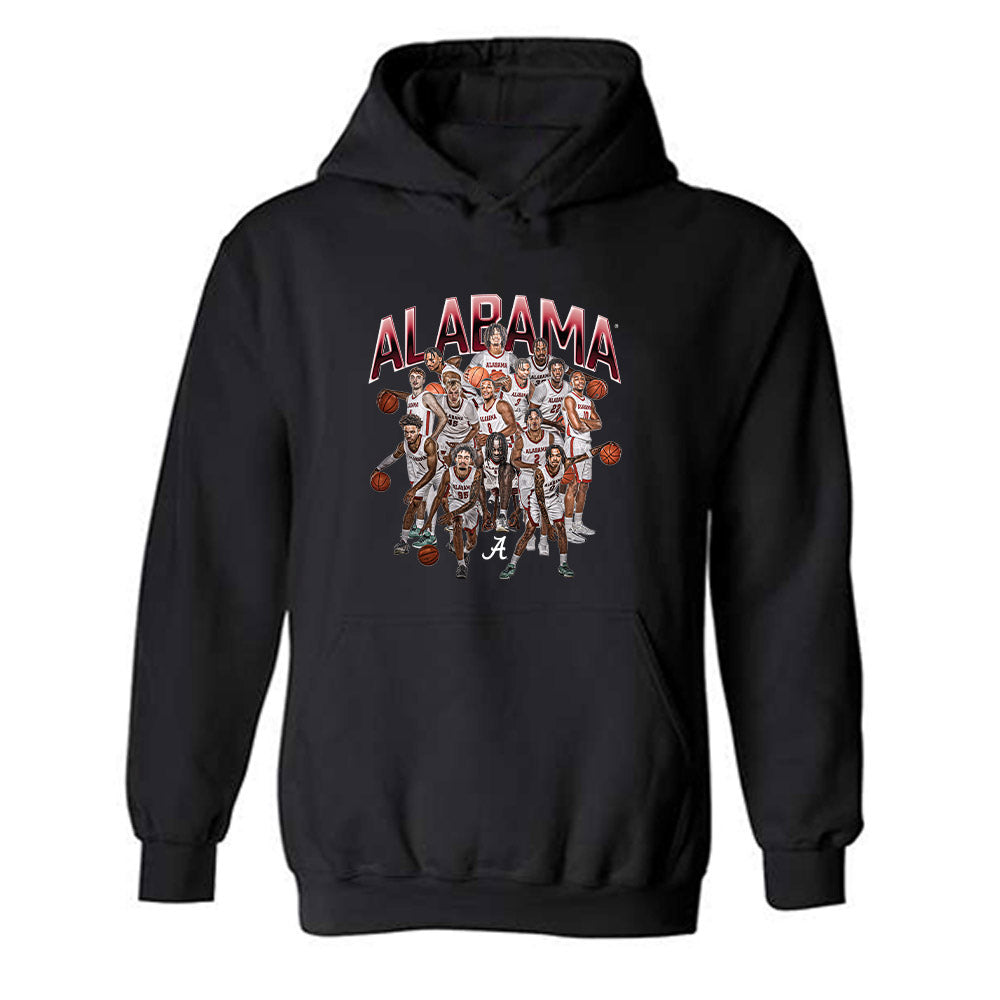 Alabama - NCAA Men's Basketball : - Hooded Sweatshirt-0