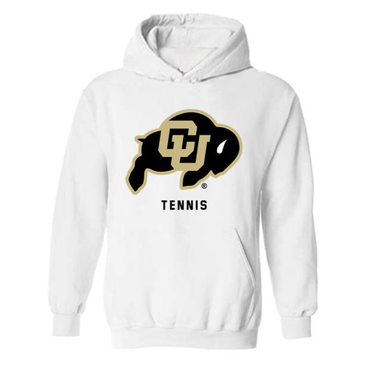 Colorado - NCAA Women's Tennis : Mila Stanojevic - Hooded Sweatshirt-0