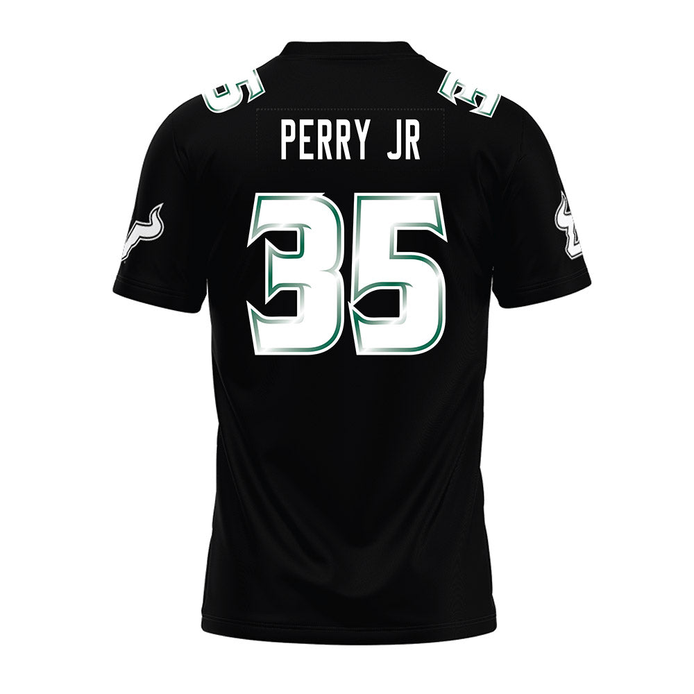 USF - NCAA Football : Herlin Perry Jr - Black Premium Football Jersey-1