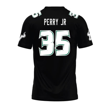 USF - NCAA Football : Herlin Perry Jr - Black Premium Football Jersey-1