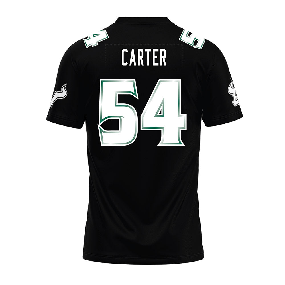 USF - NCAA Football : Braden Carter - Black Premium Football Jersey-1