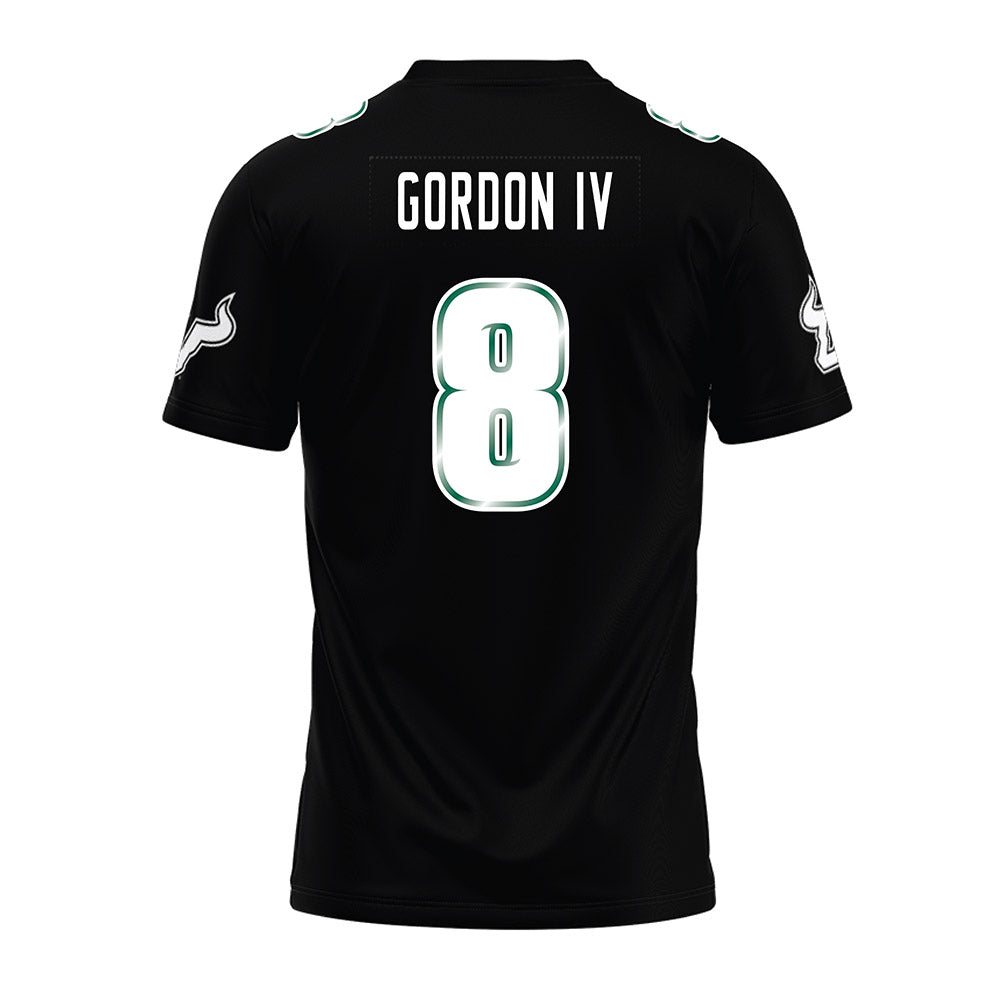 USF - NCAA Football : James Gordon IV - Black Premium Football Jersey-1