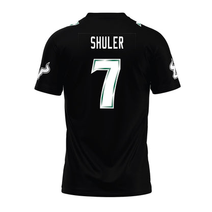 USF - NCAA Football : Jhalyn Shuler - Black Premium Football Jersey-1