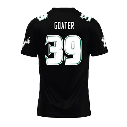 USF - NCAA Football : Luke Goater - Black Premium Football Jersey-1