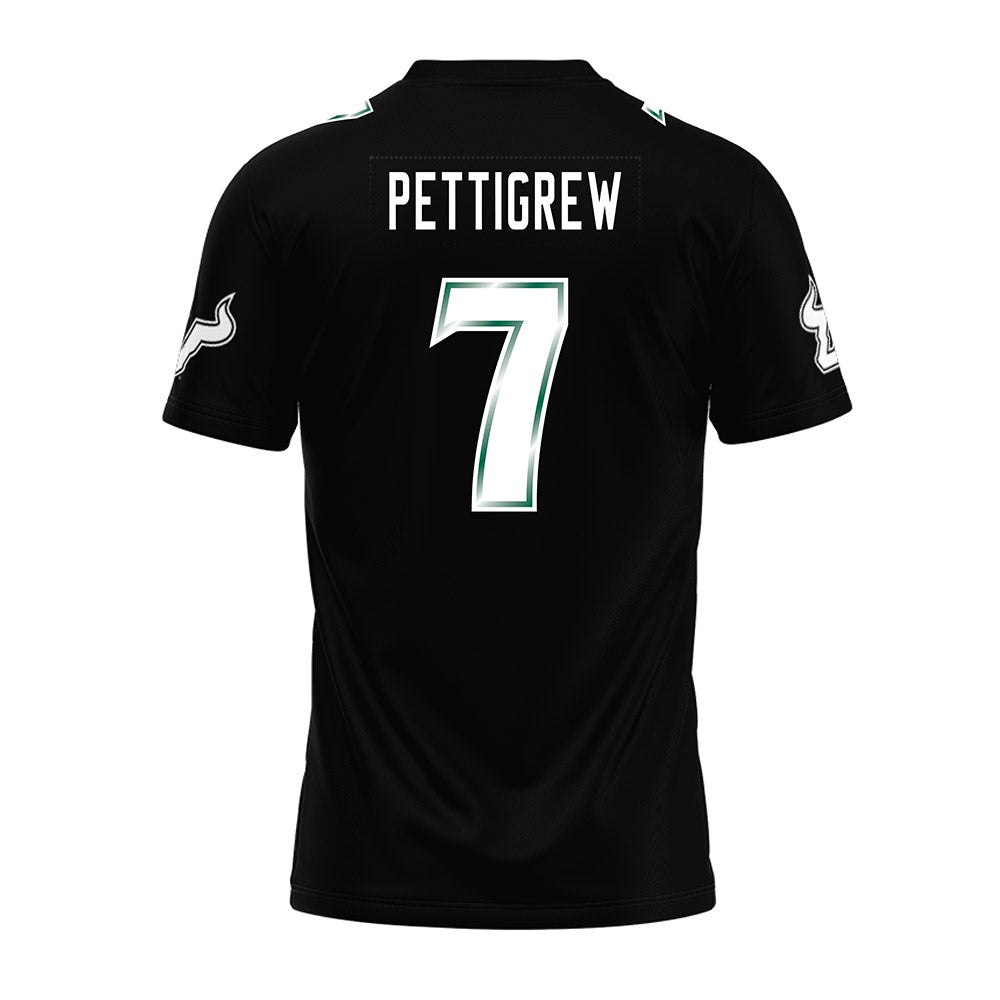 USF - NCAA Football : Kory Pettigrew - Black Premium Football Jersey-1