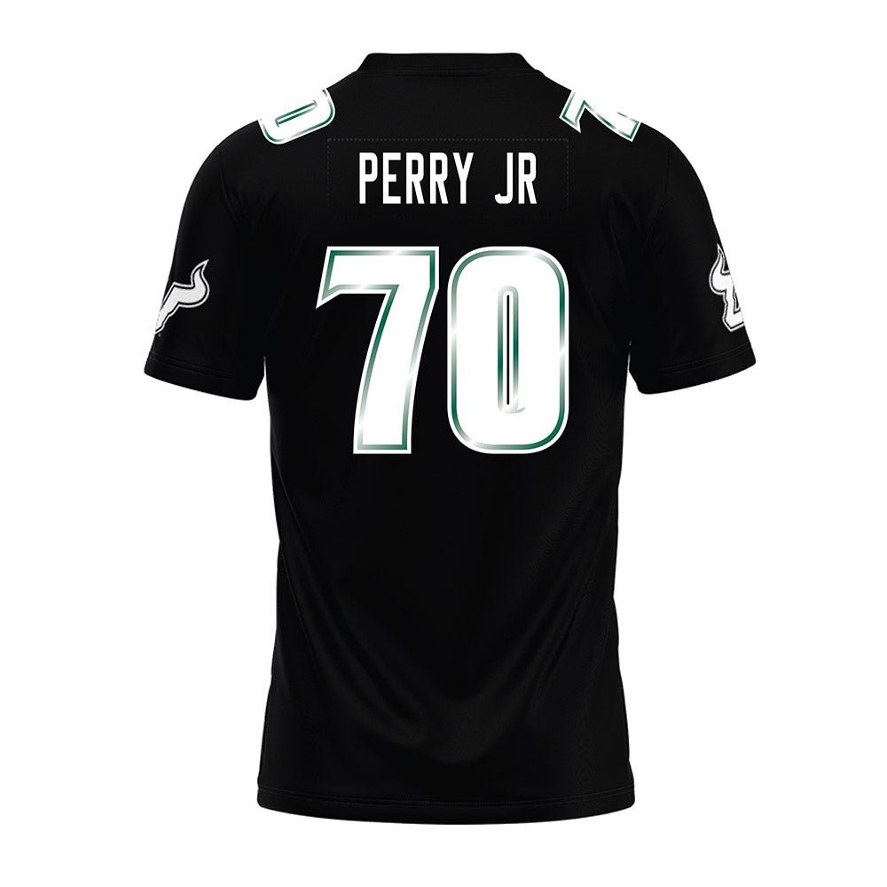 USF - NCAA Football : Reginald Perry jr - Black Premium Football Jersey-1