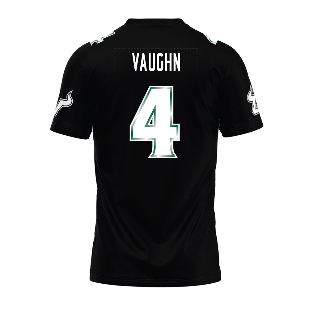 USF - NCAA Football : Jason Vaughn - Black Premium Football Jersey-1