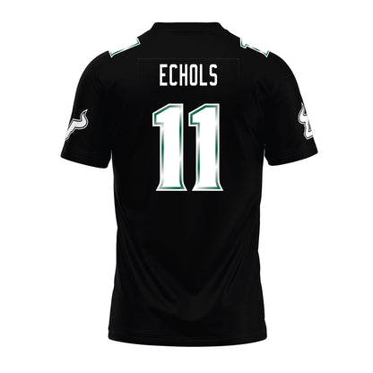 USF - NCAA Football : Jonathan Echols - Black Premium Football Jersey-1