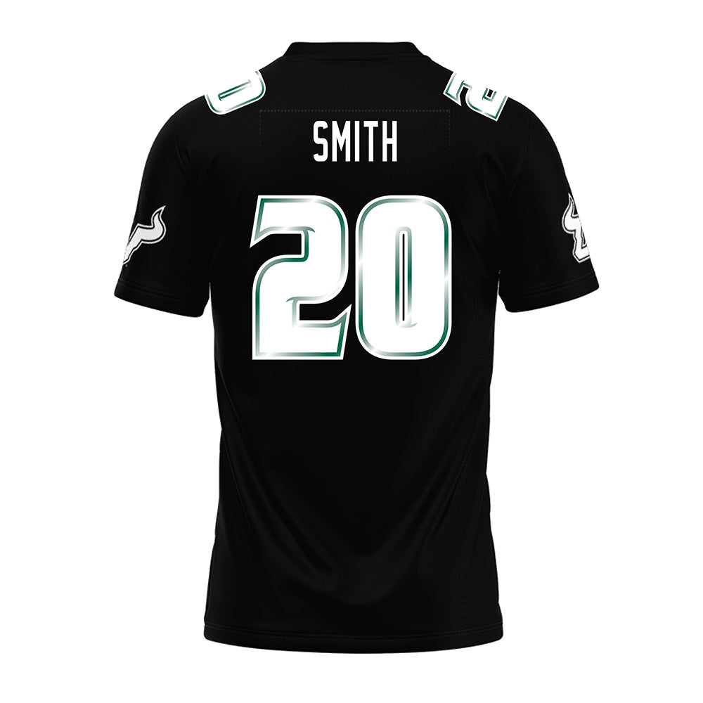 USF - NCAA Football : Jabari Smith - Black Premium Football Jersey-1