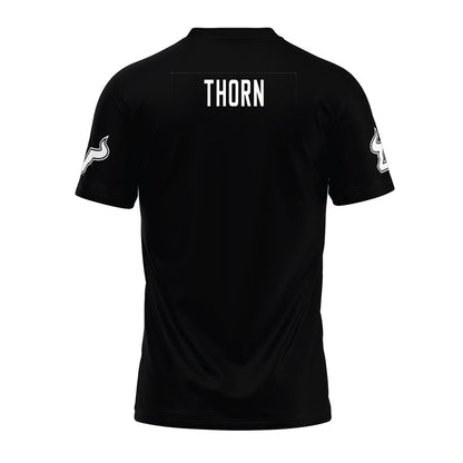 USF - NCAA Football : Lawson Thorn - Black Premium Football Jersey-1