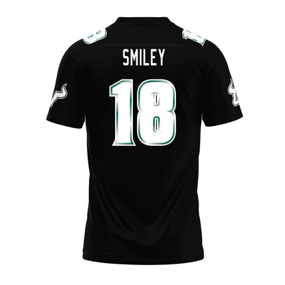 USF - NCAA Football : Levi Smiley - Black Premium Football Jersey-1