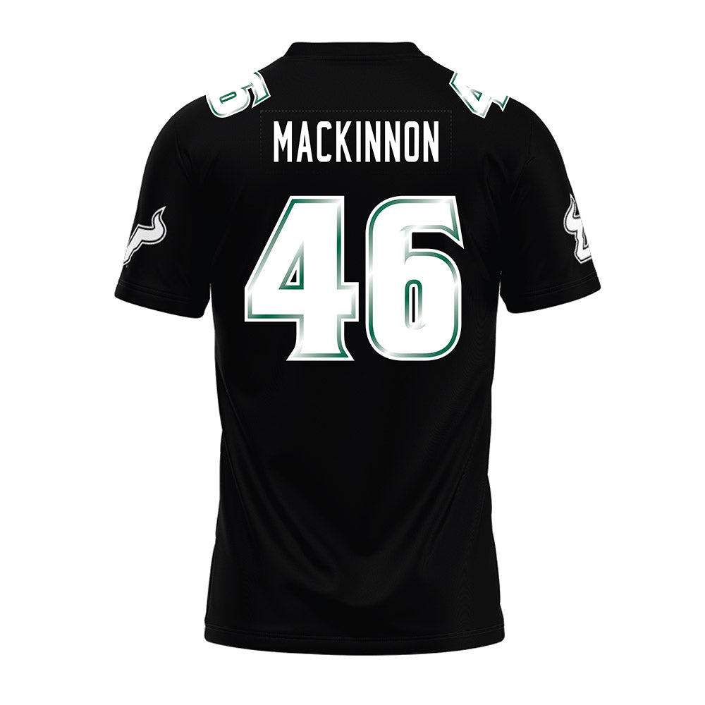 USF - NCAA Football : Will MacKinnon - Black Premium Football Jersey-1