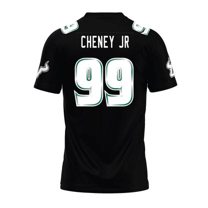 USF - NCAA Football : Rashad Cheney Jr - Black Premium Football Jersey-1