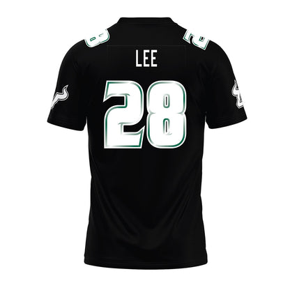 USF - NCAA Football : Jarvis Lee - Black Premium Football Jersey-1