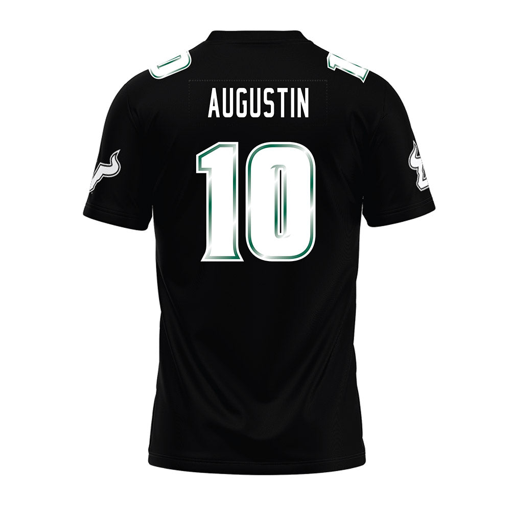 USF - NCAA Football : D'Marco Augustin - Black Premium Football Jersey-1