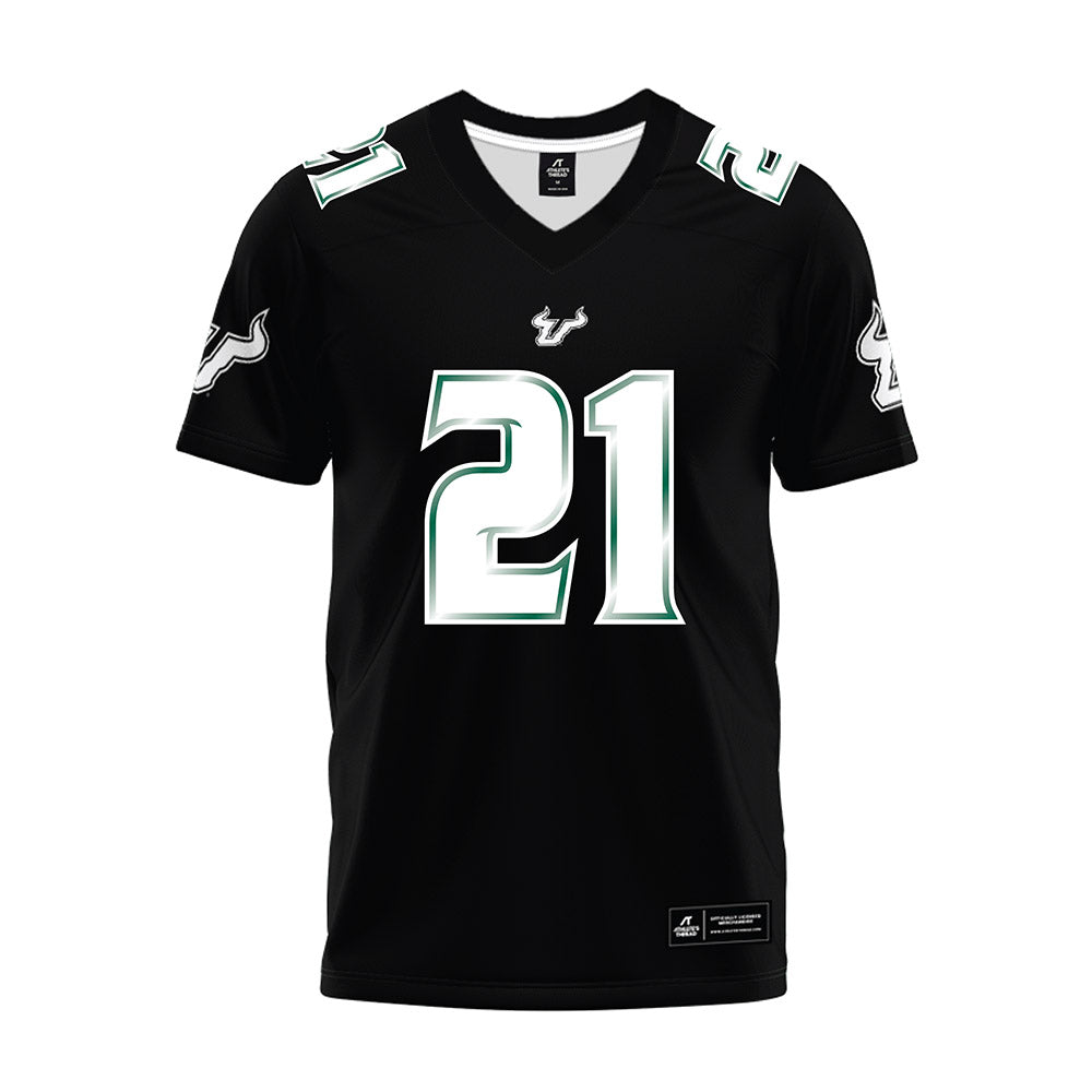 USF - NCAA Football : Kenneth Walker - Black Premium Football Jersey-0