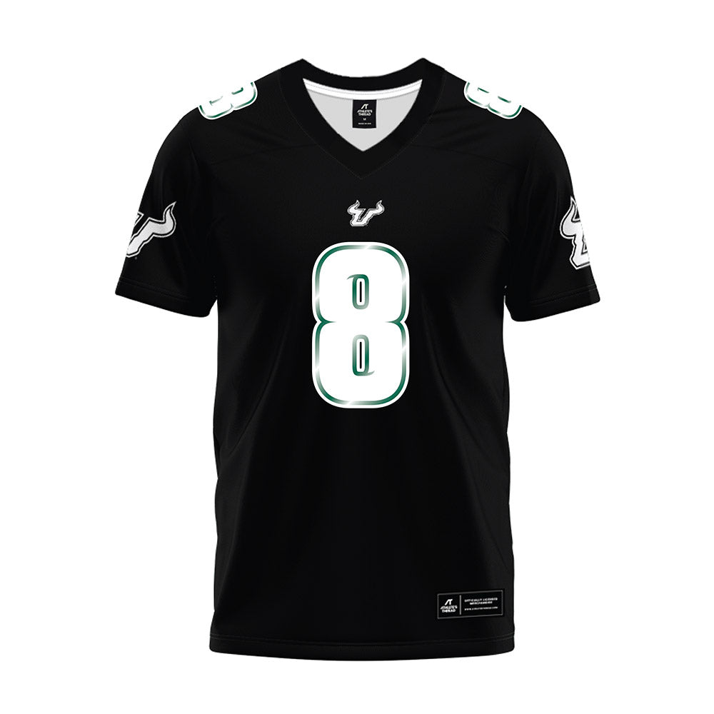 USF - NCAA Football : Wyatt Sullivan - Black Premium Football Jersey-0