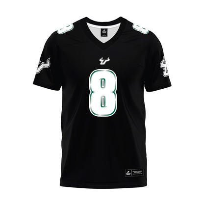 USF - NCAA Football : Wyatt Sullivan - Black Premium Football Jersey-0