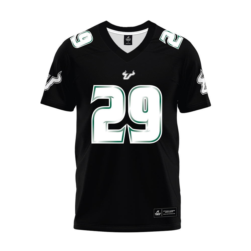 USF - NCAA Football : Deylen Platt - Black Premium Football Jersey-0